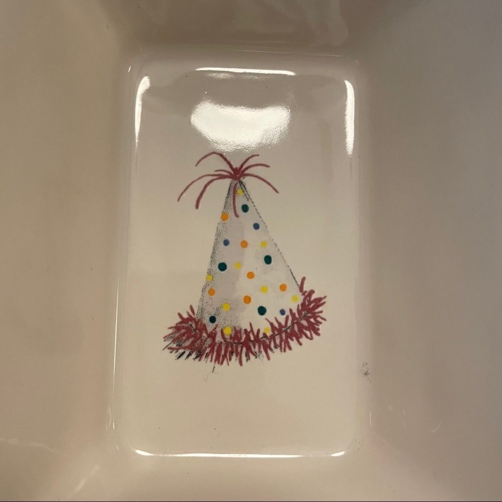 Rae Dunn I Believe in Celebrating Divided Dish - Picture 2 of 5